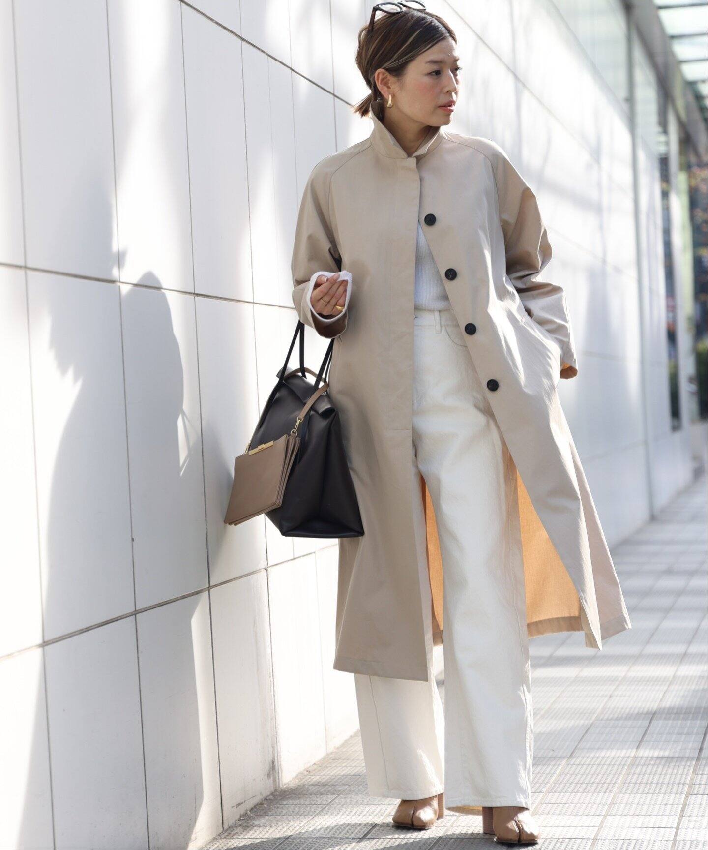 ステンカラーコート（トレンチコート）｜Deuxieme Classe  