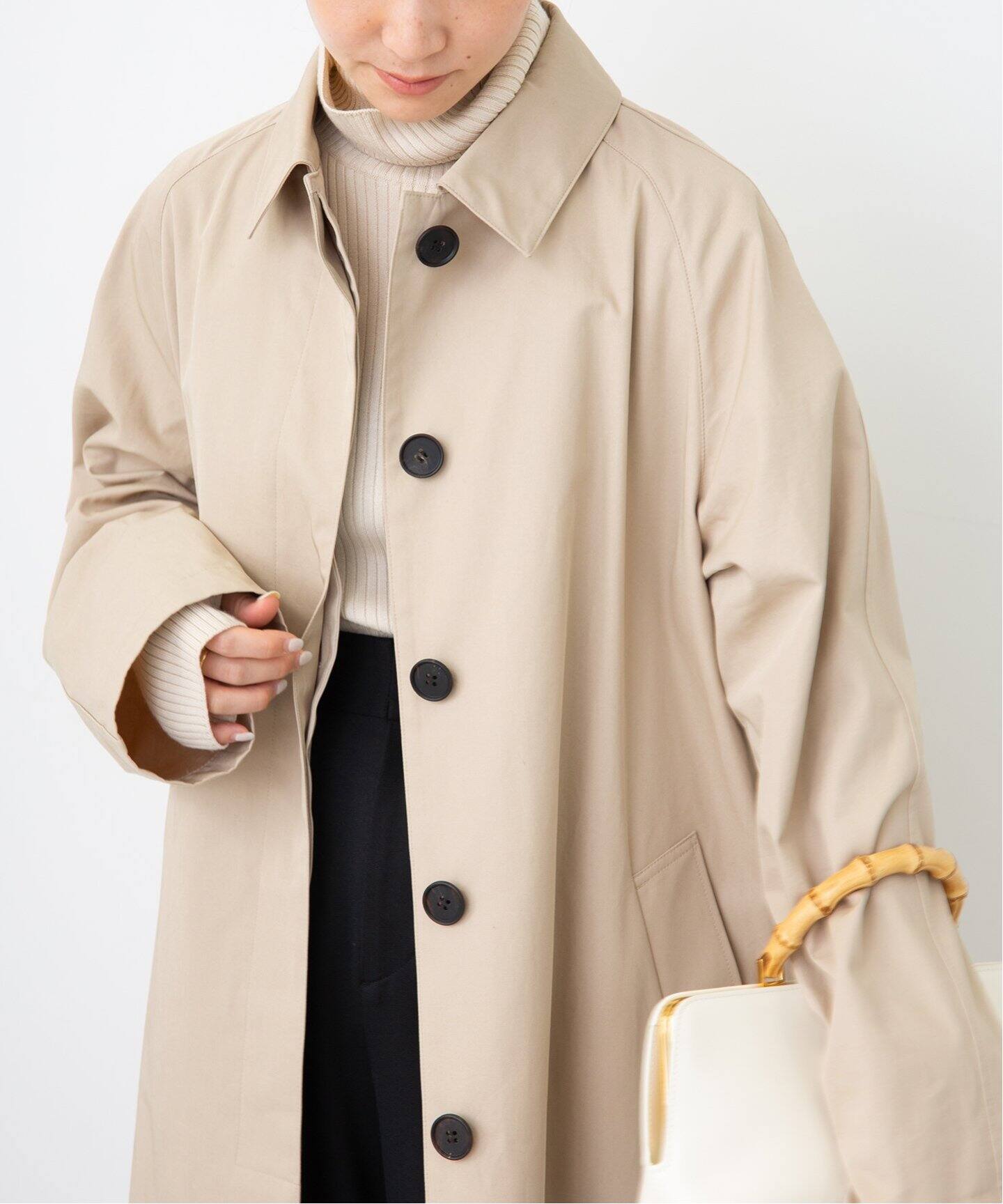 ステンカラーコート（トレンチコート）｜Deuxieme Classe  