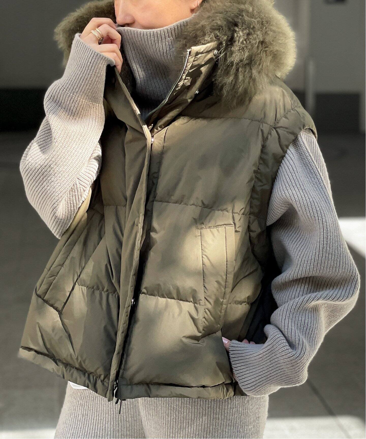 YVES SALOMON/イヴ サロモン】 DOWN JACKET（ダウンジャケット  