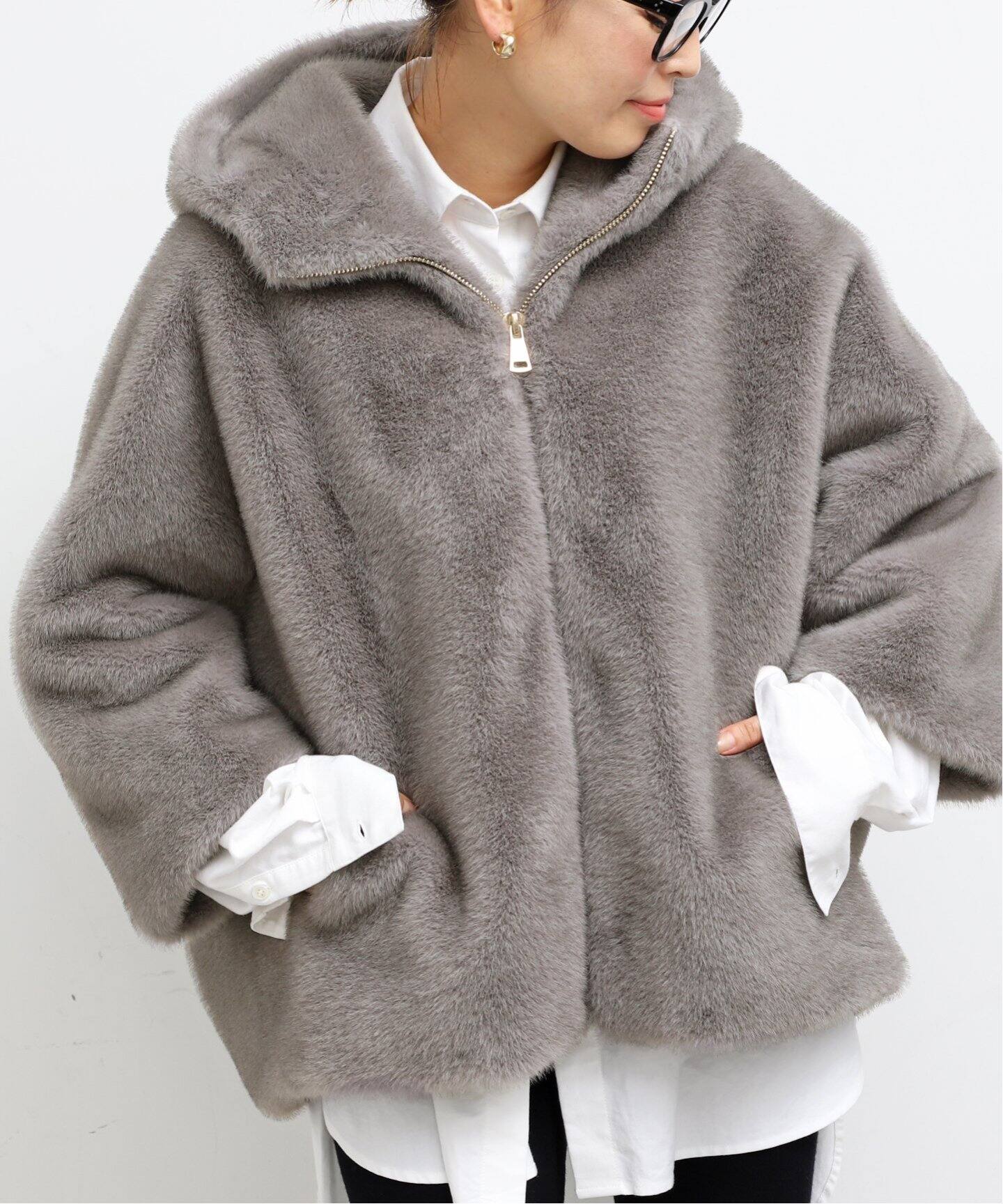 MY WHITE/マイホワイト】 GREY ブルゾン（その他ブルゾン／アウター  