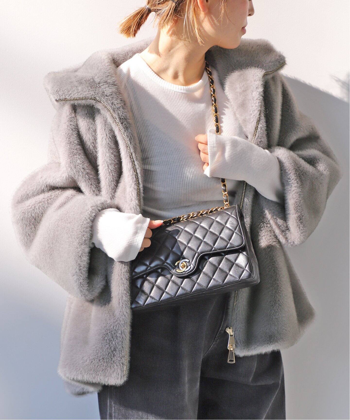 MY WHITE/マイホワイト】 GREY ブルゾン（その他ブルゾン／アウター  