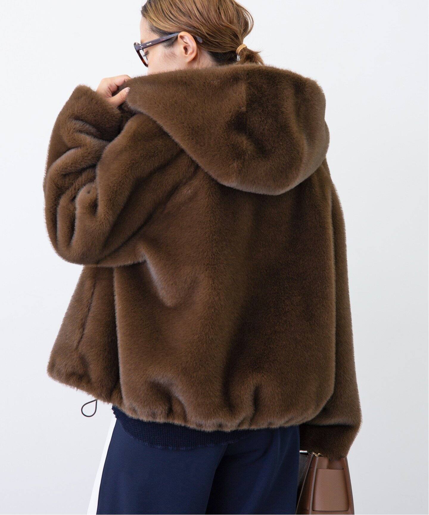 MY WHITE/マイホワイト】 BROWN ブルゾン（その他ブルゾン 