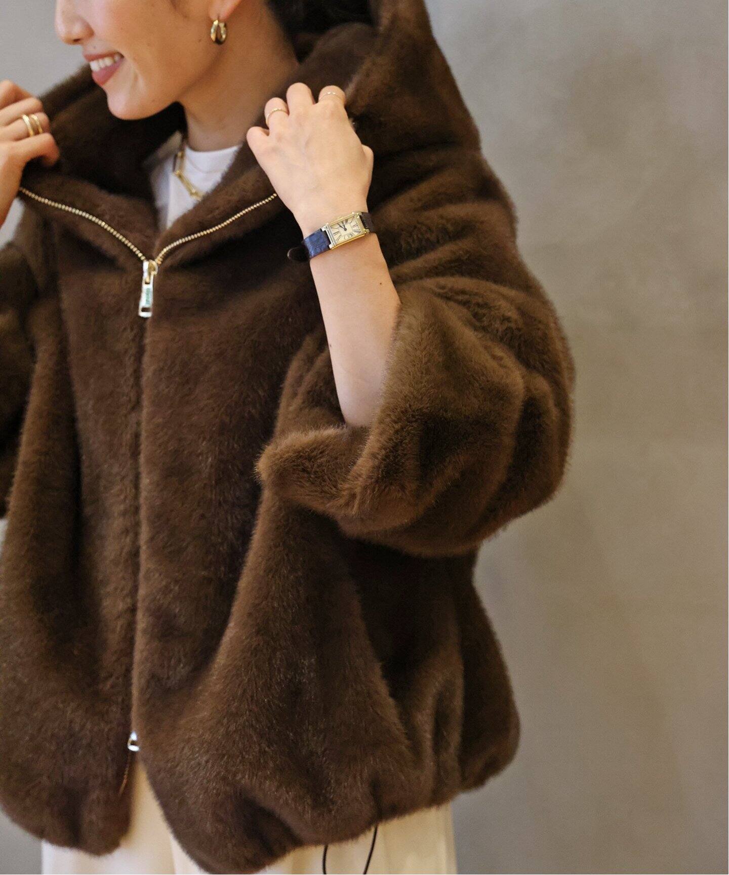 MY WHITE/マイホワイト】 BROWN ブルゾン（その他ブルゾン／アウター  