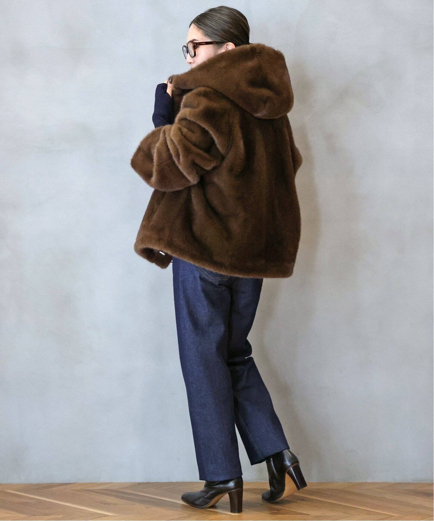 MY WHITE/マイホワイト】 BROWN ブルゾン（その他ブルゾン／アウター  