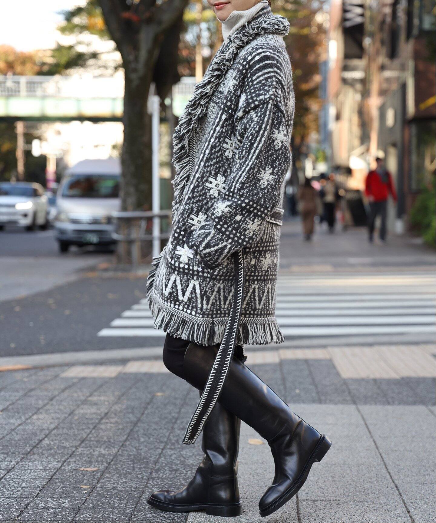 GOLDEN GOOSE / ゴールデングース】 JOURNEY WS BELTED KNIT 