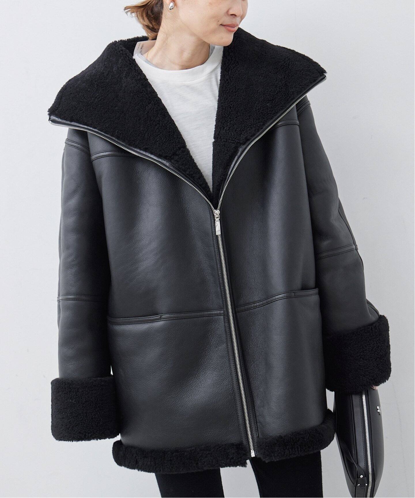 SHEARLING ムートンジャケット （TOTEME/トーテム】 Signature 