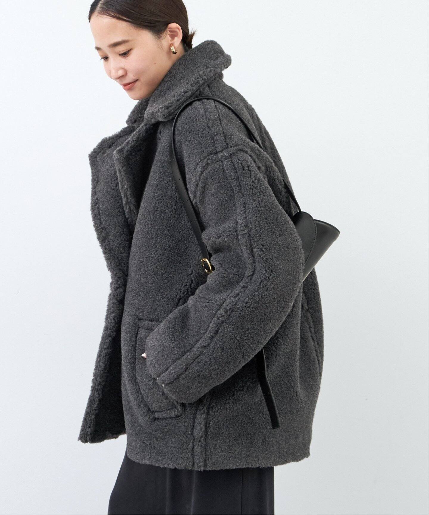 CINOH/チノ】BOA コクーンコート（ボア・フリース）｜Deuxieme Classe  
