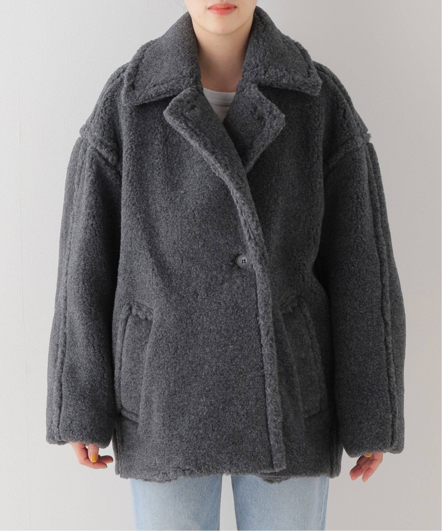 CINOH/チノ】BOA コクーンコート（ボア・フリース）｜Deuxieme Classe  