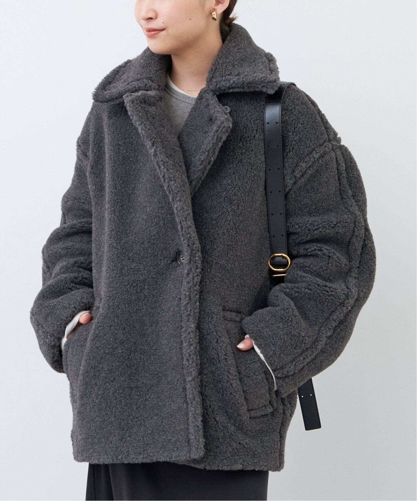 CINOH/チノ】BOA コクーンコート（ボア・フリース）｜Deuxieme Classe  
