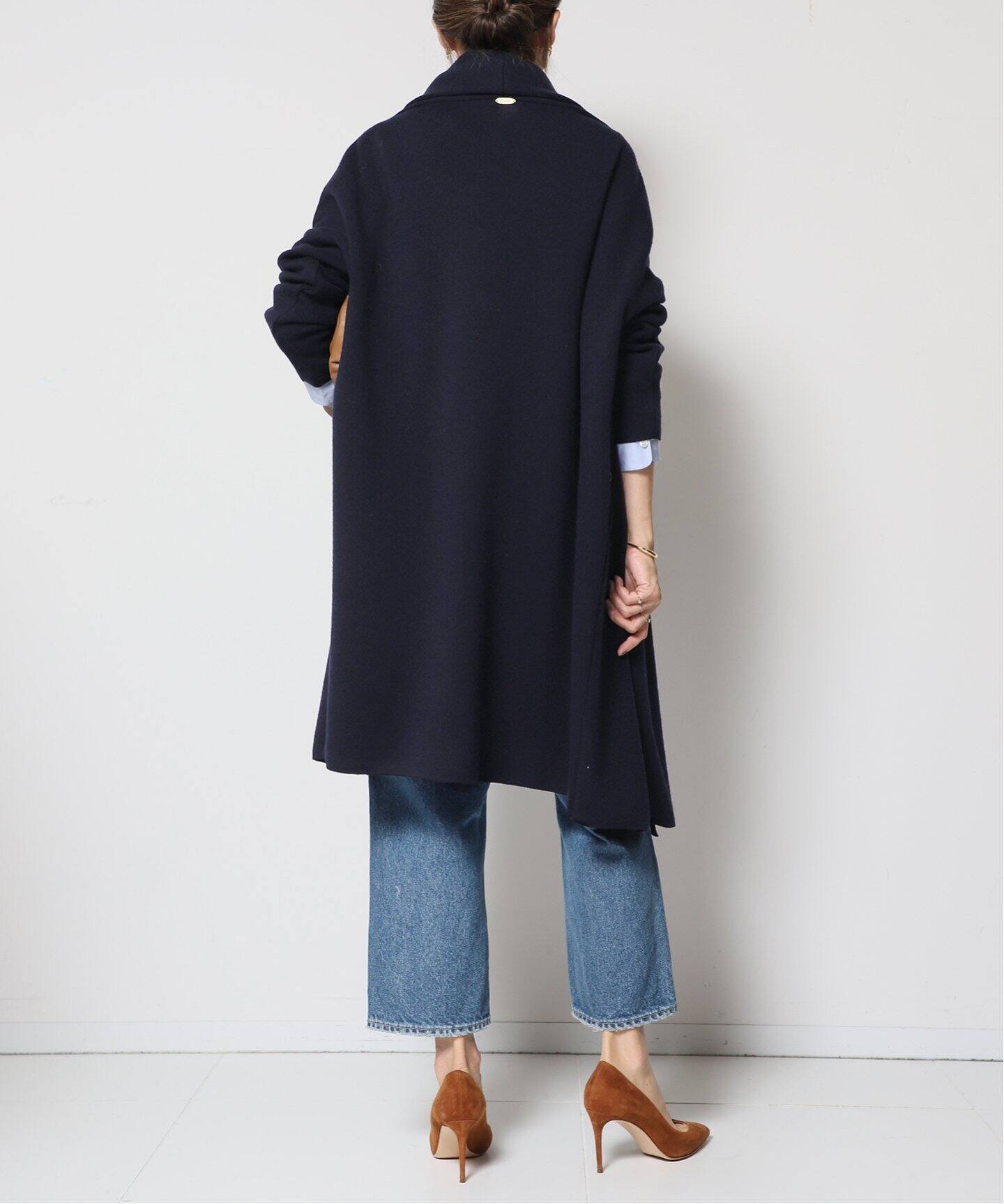 SMOOTH KNIT GOWN MIDI コート（その他ブルゾン／アウター）｜MUSE de  