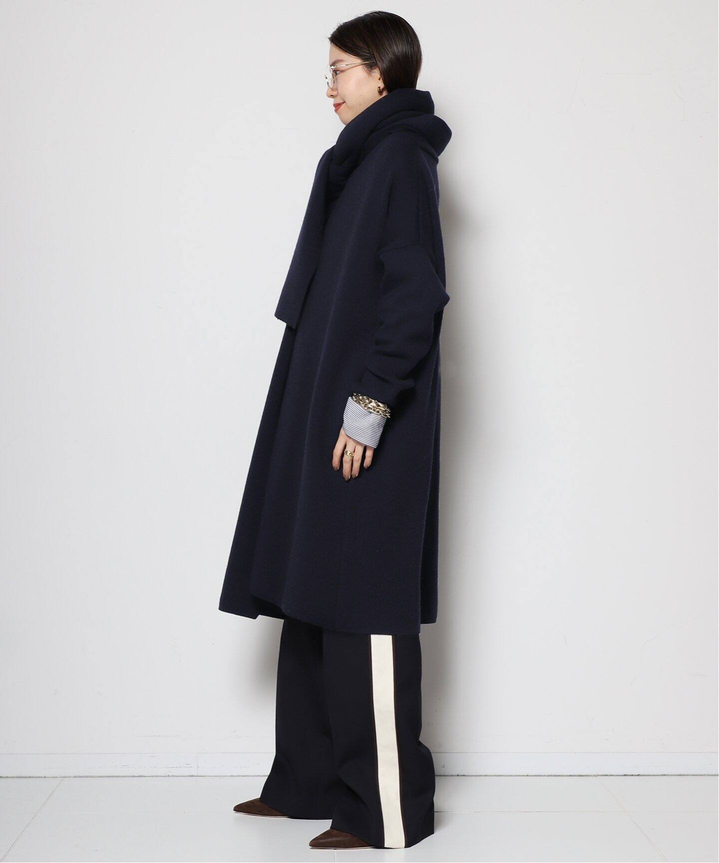 SMOOTH KNIT GOWN MIDI コート（その他ブルゾン／アウター）｜MUSE de  