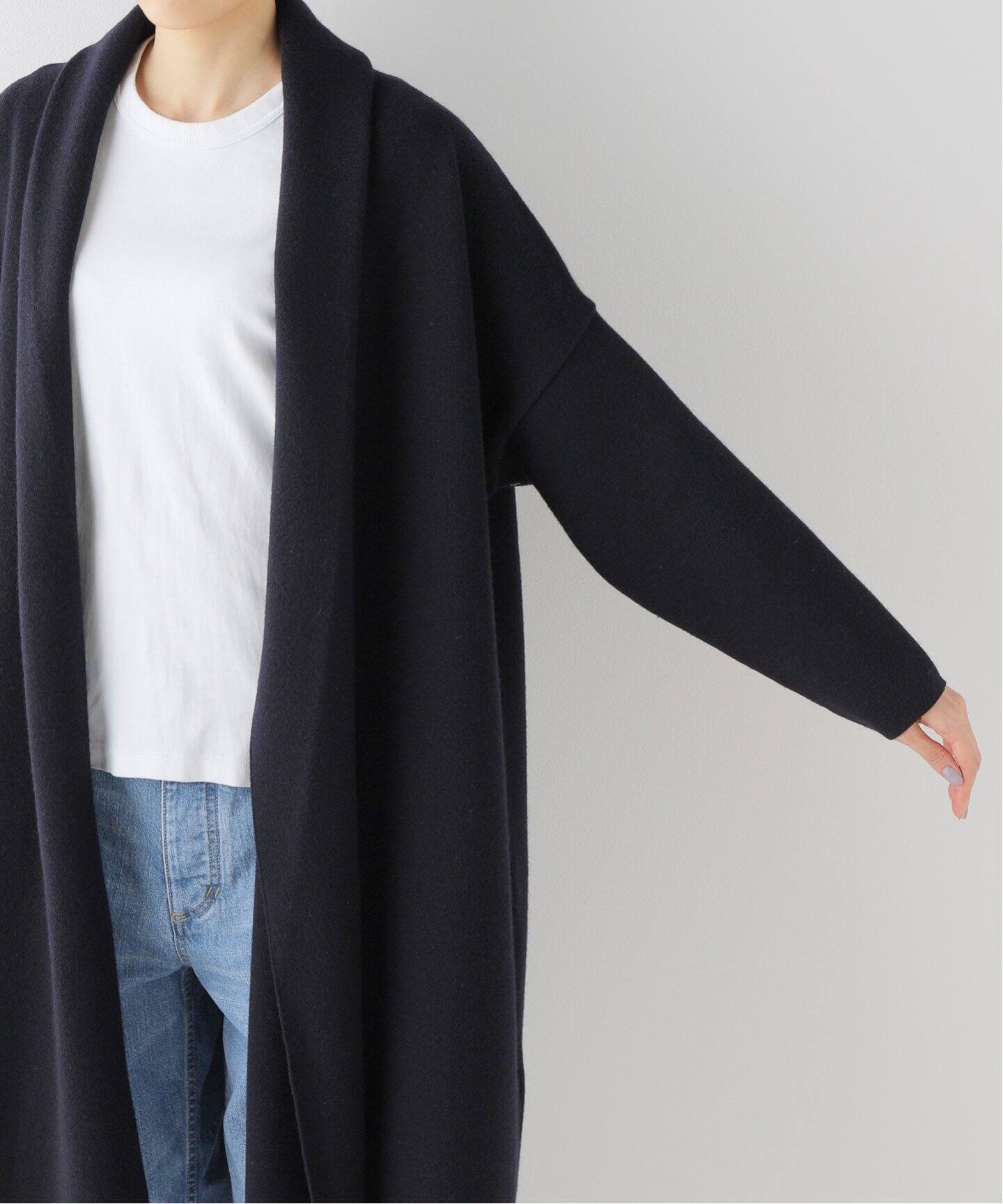 SMOOTH KNIT GOWN MIDI コート（その他ブルゾン／アウター）｜MUSE de  