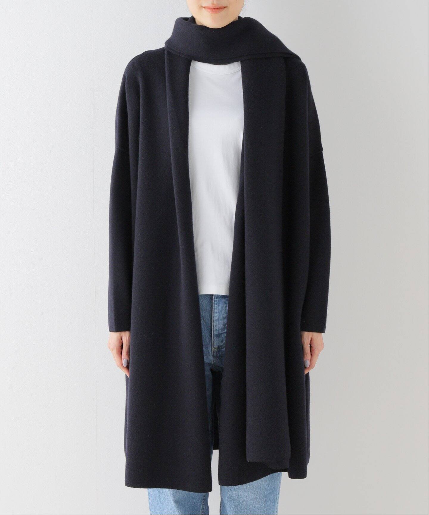 SMOOTH KNIT GOWN MIDI コート（その他ブルゾン／アウター）｜MUSE de  