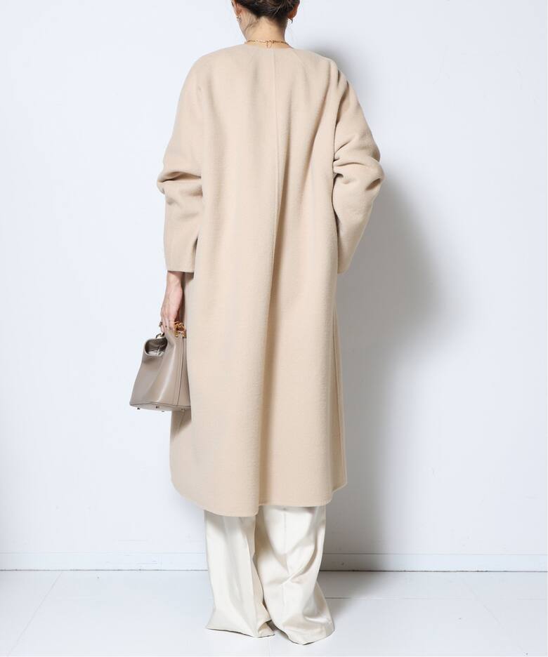 MUSE別注 ウールアンゴラ OVER コート 新品 - ロングコート