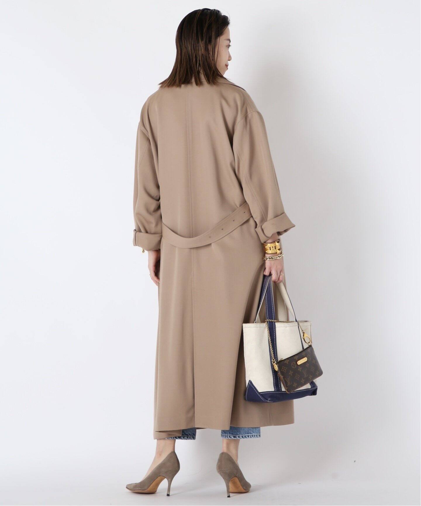 Col Pierrot/コルピエロ】PEARL TRENCH コート（トレンチコート 