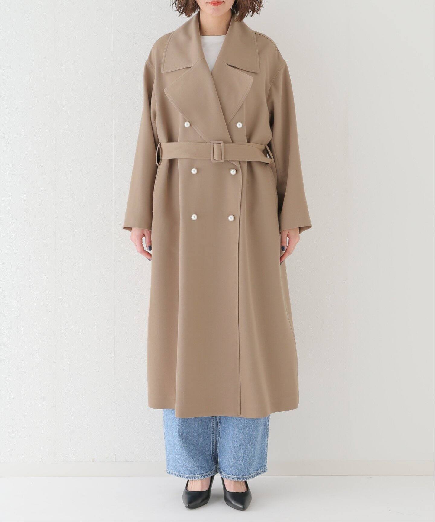 Col Pierrot/コルピエロ】PEARL TRENCH コート（トレンチコート 