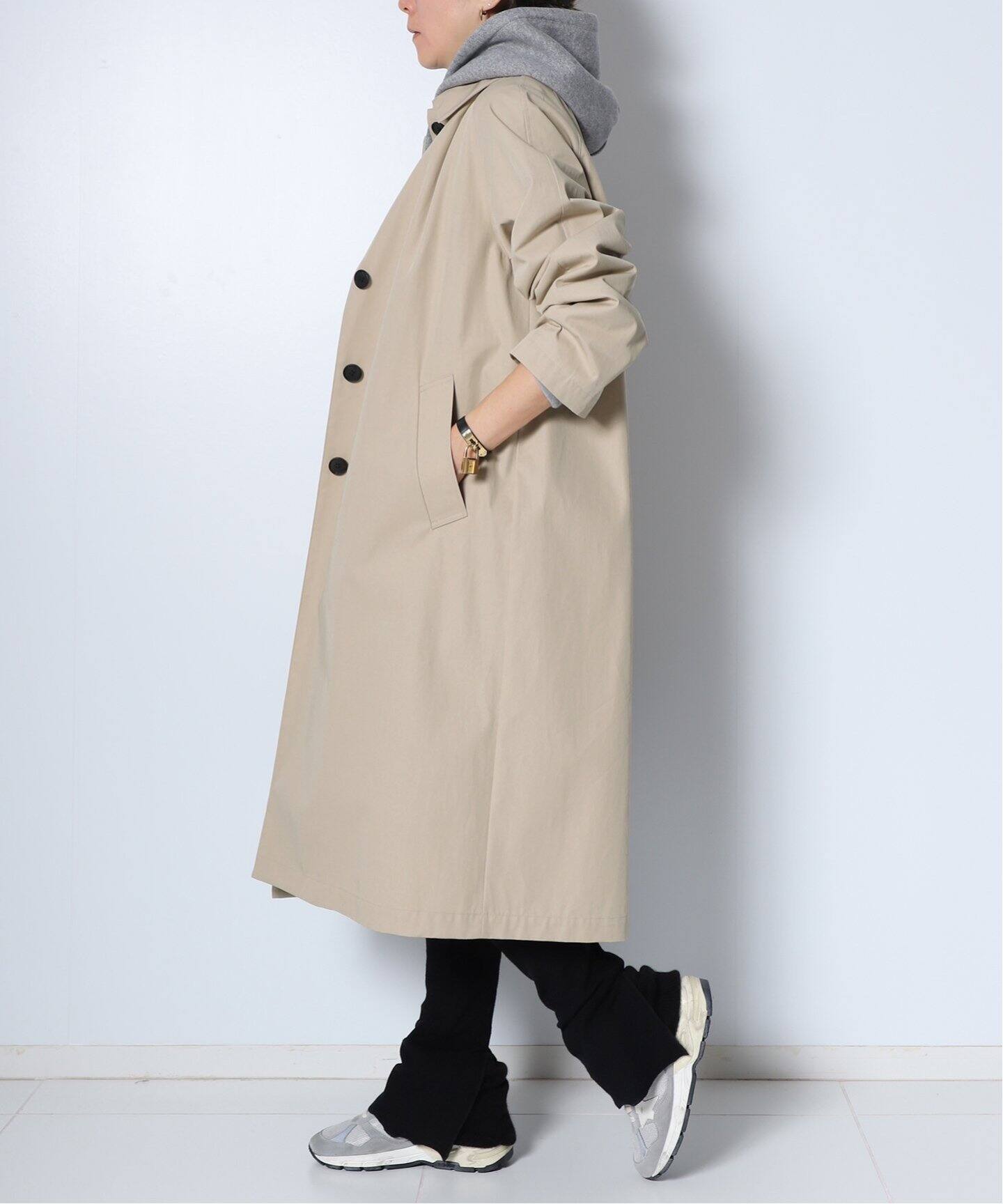 Soutien Collar コート（ステンカラーコート）｜MUSE de Deuxieme  
