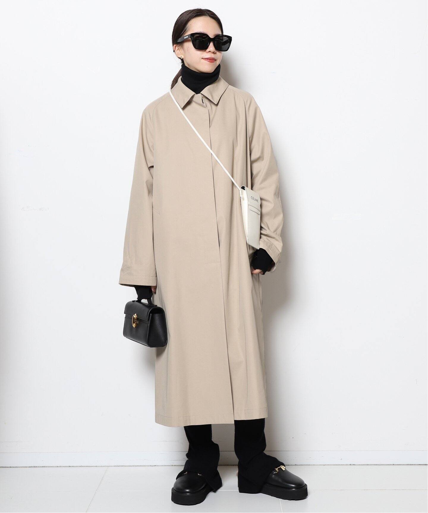 Soutien Collar コート（ステンカラーコート）｜MUSE de Deuxieme  