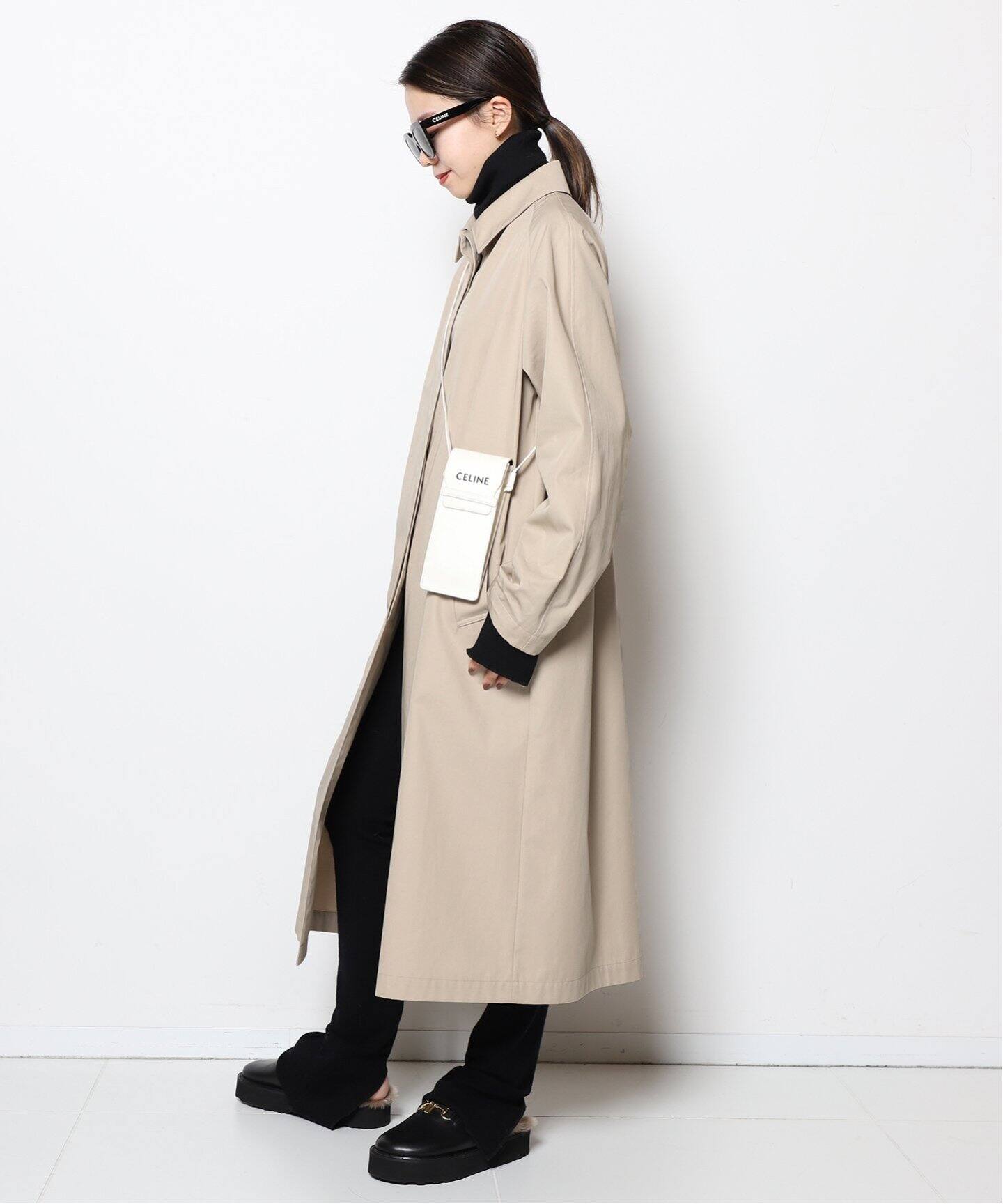 Soutien Collar コート（ステンカラーコート）｜MUSE de 
