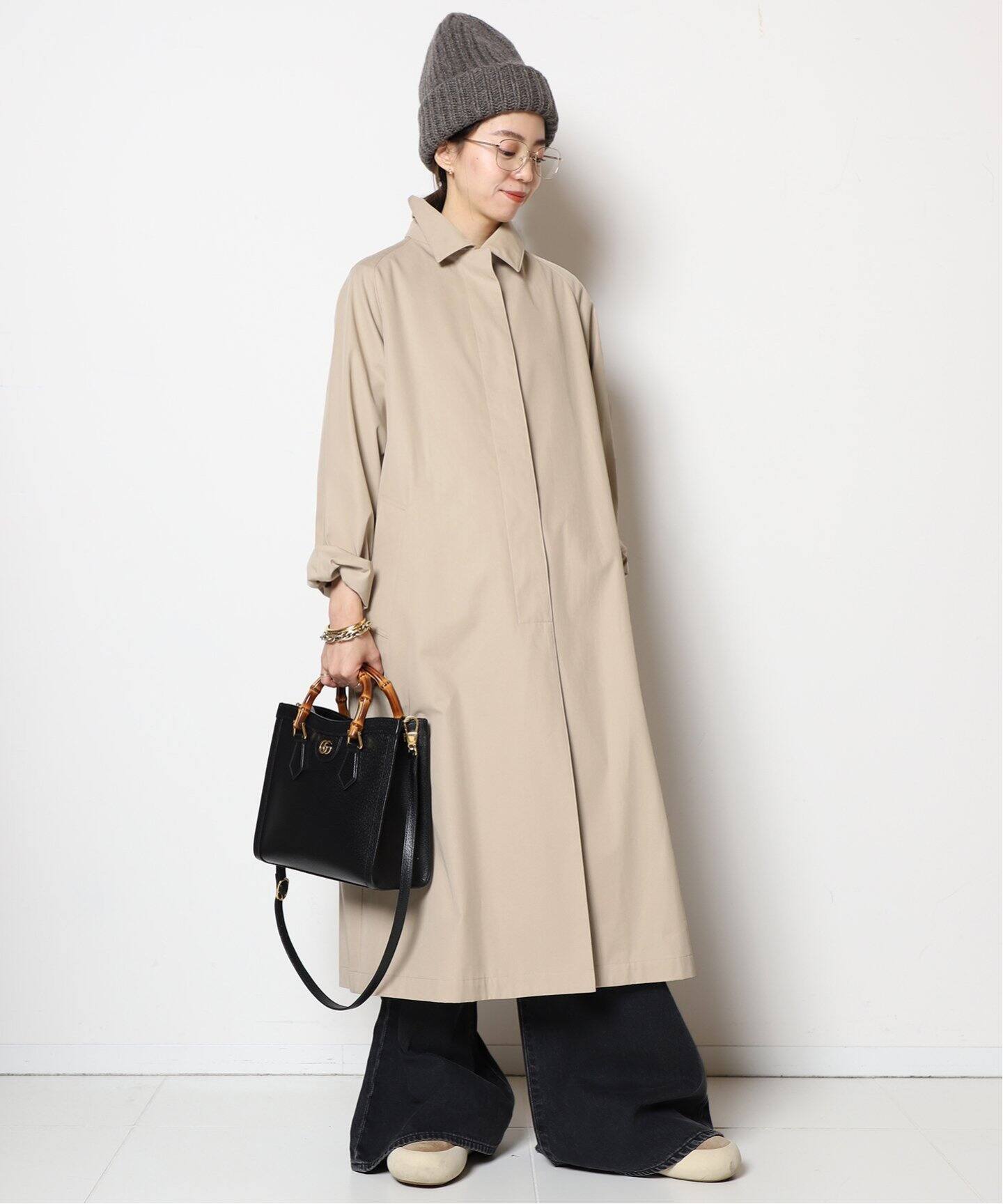 Soutien Collar コート（ステンカラーコート）｜MUSE de Deuxieme  