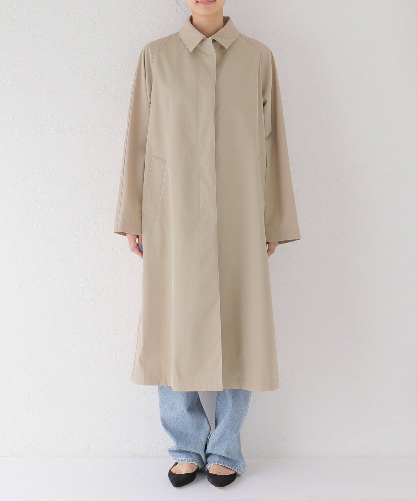 Soutien Collar コート（ステンカラーコート）｜MUSE de Deuxieme  