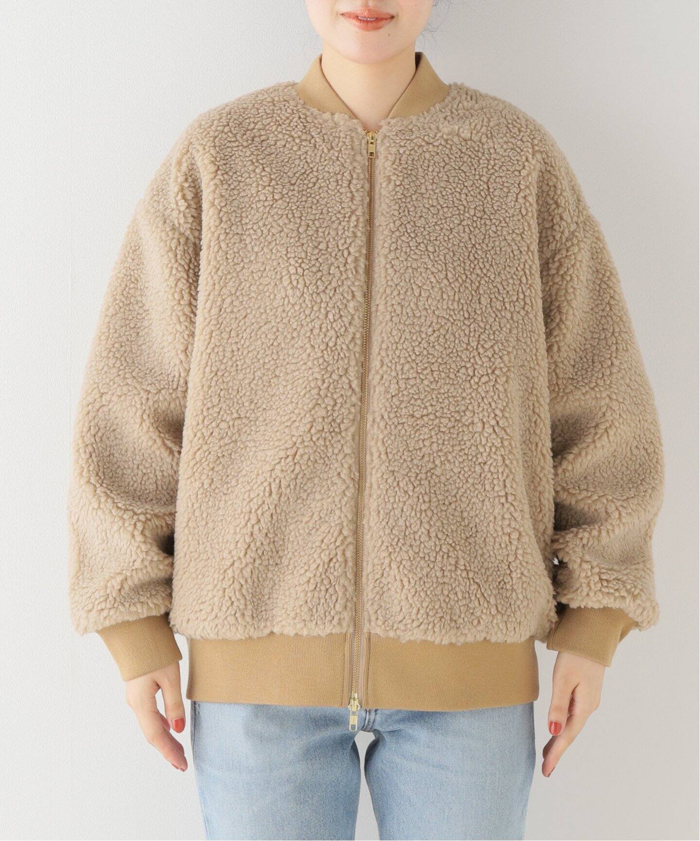 ADAWAS/アダワス】FAKE MOUTON BOMBER ジャケット（その他ブルゾン  