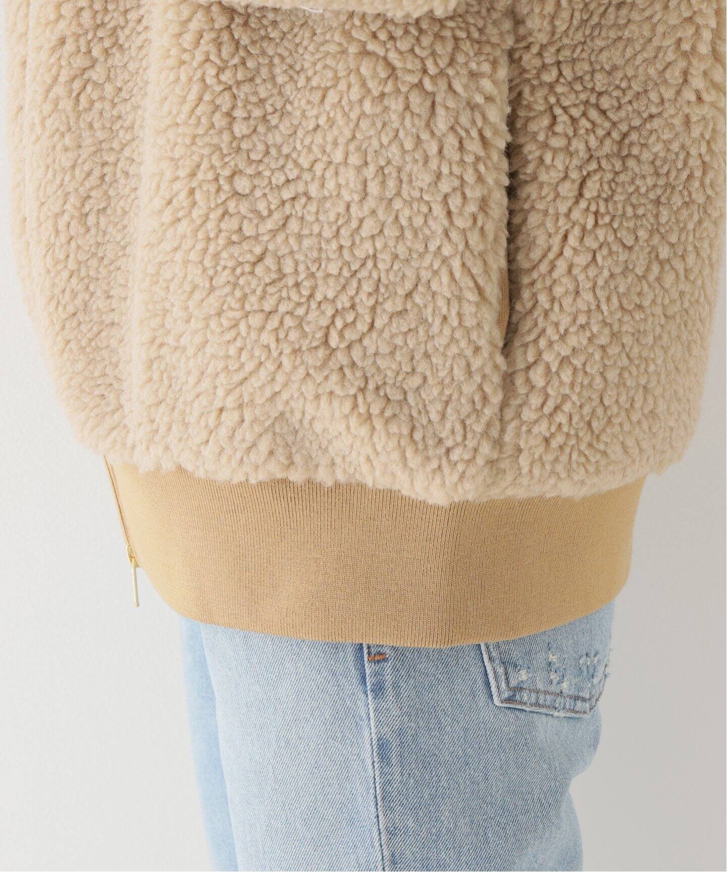 ADAWAS/アダワス】FAKE MOUTON BOMBER ジャケット（その他ブルゾン 