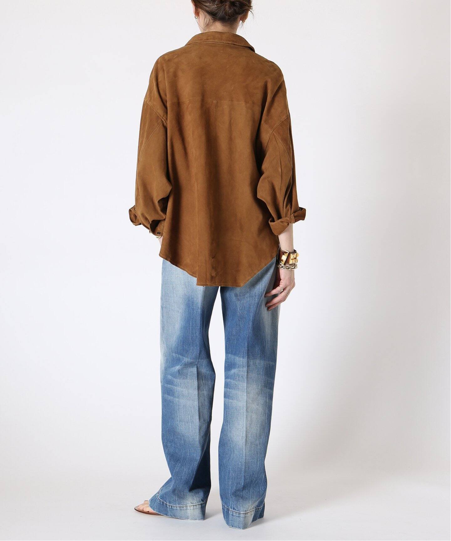 OneTeaSpoon/ワンティースプーン】SUEDE DARIA ジャケット（レザー 