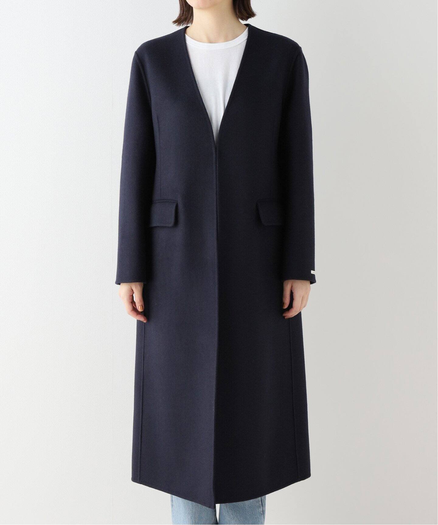MACKINTOSH/マッキントッシュ】DOUBLE FACE ノーカラーコート（ノー 