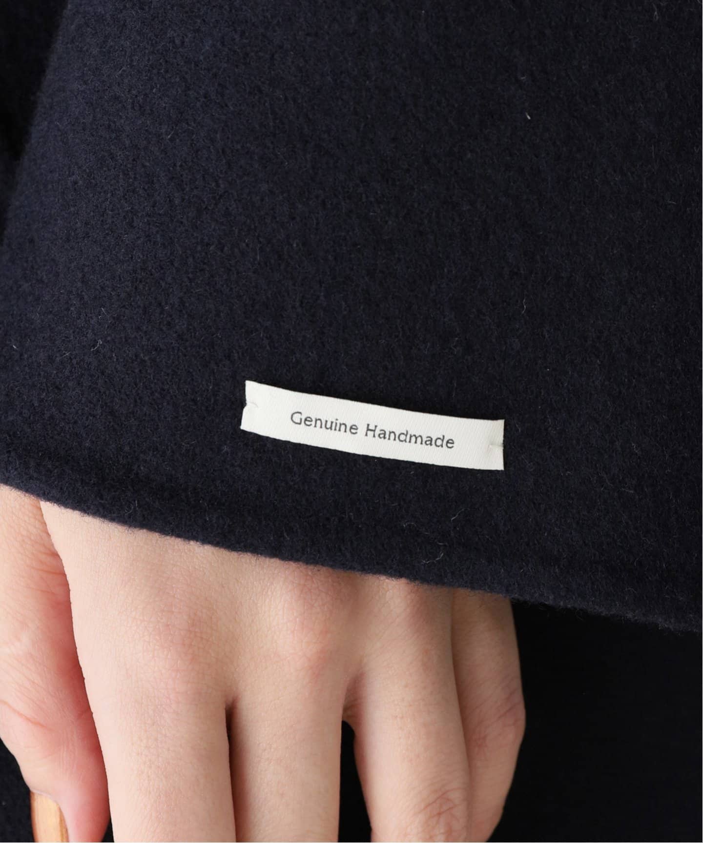 MACKINTOSH/マッキントッシュ】DOUBLE FACE ノーカラーコート