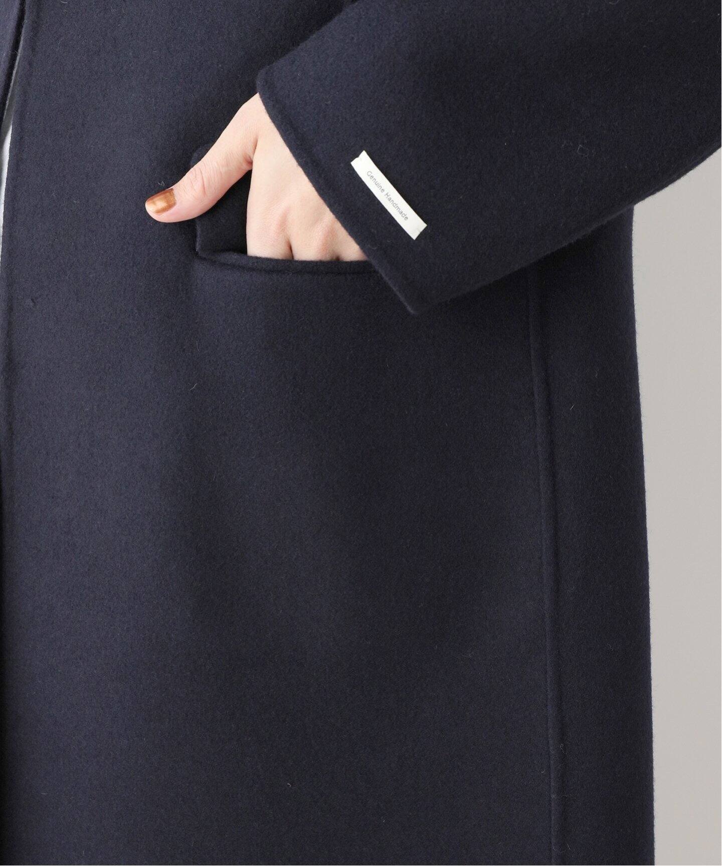 MACKINTOSH/マッキントッシュ】DOUBLE FACE ノーカラーコート
