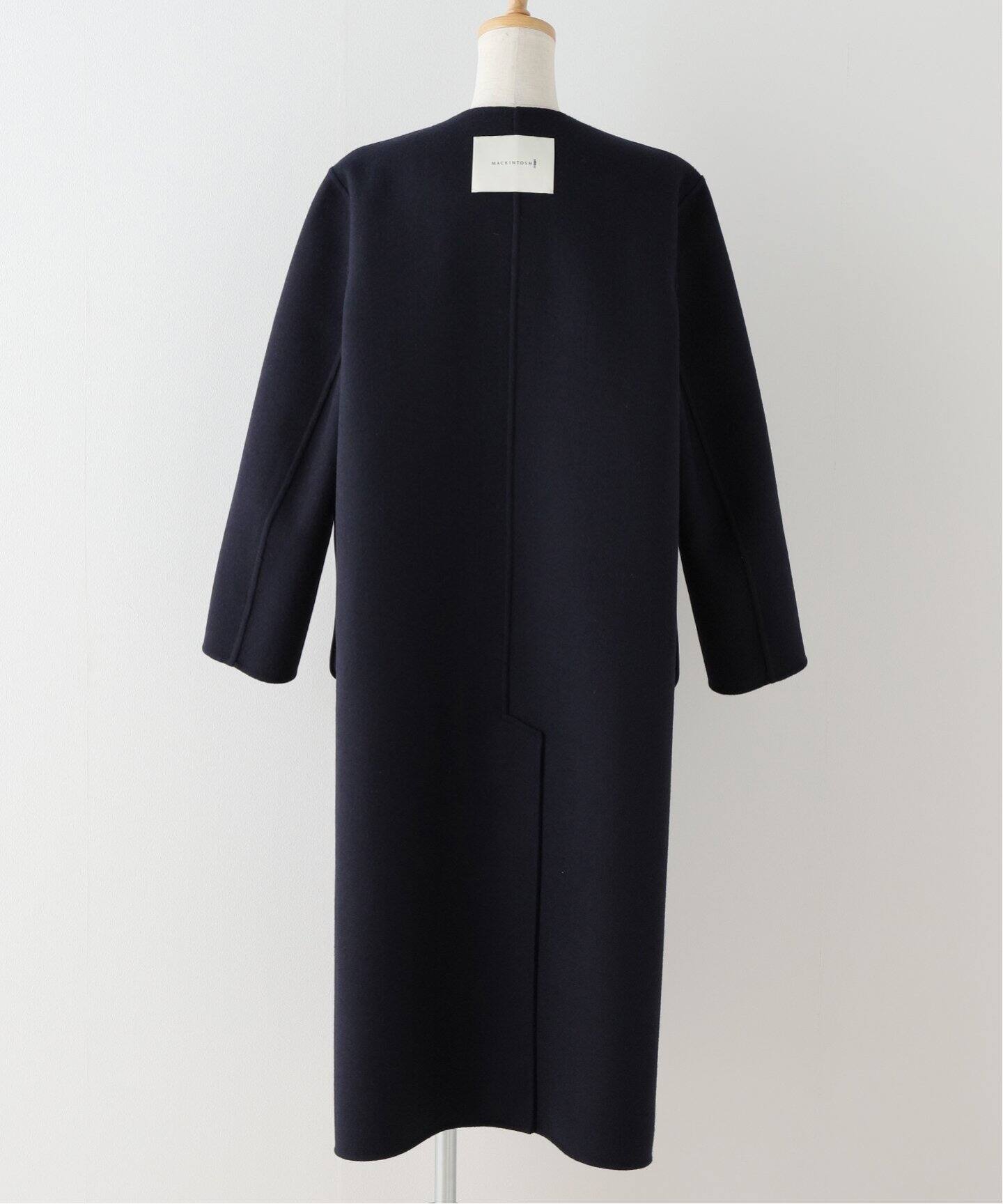 MACKINTOSH/マッキントッシュ】DOUBLE FACE ノーカラーコート（ノー 