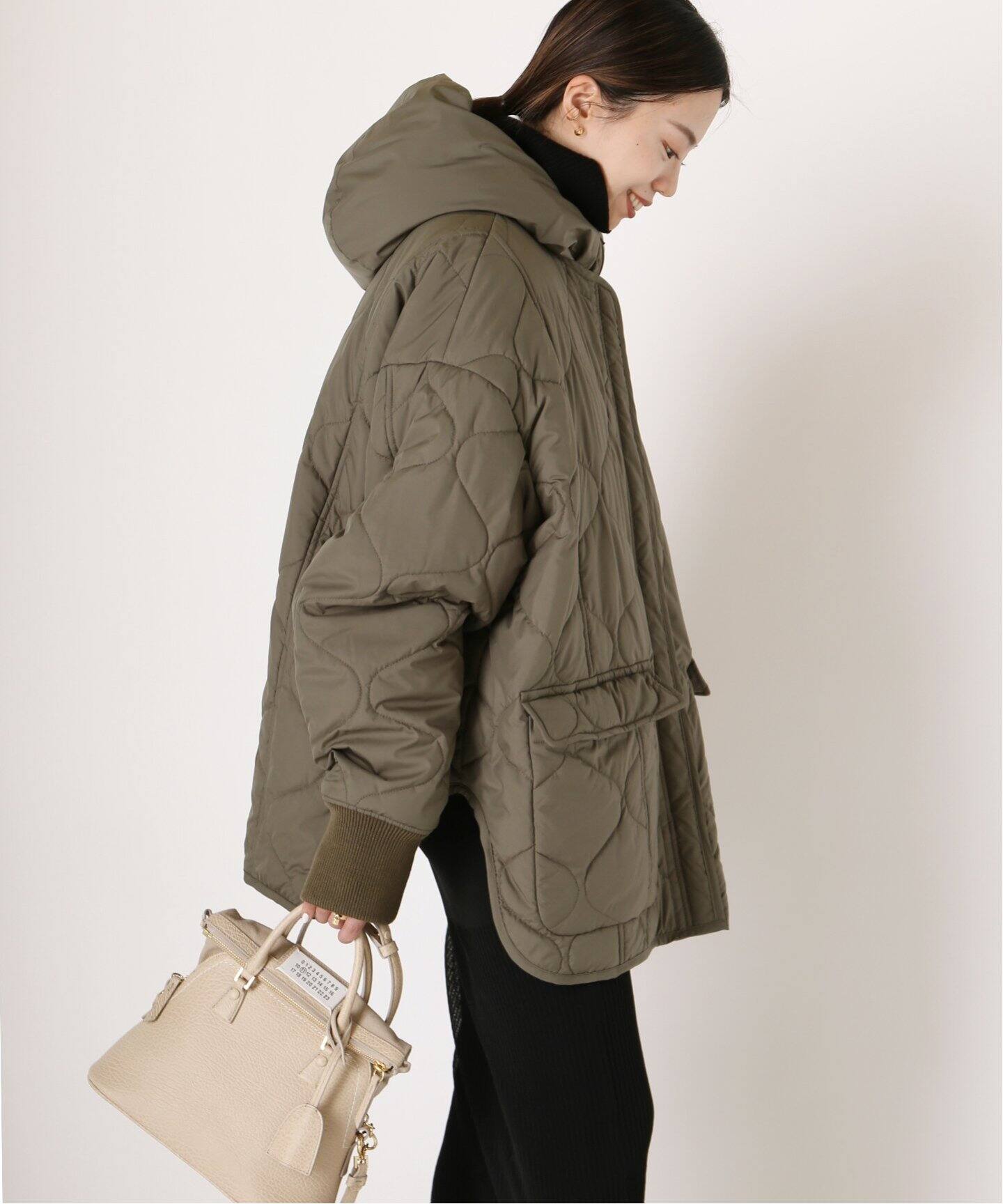 CALUX/キャラクス】QUILTED HOODY ジャケット（その他ブルゾン 