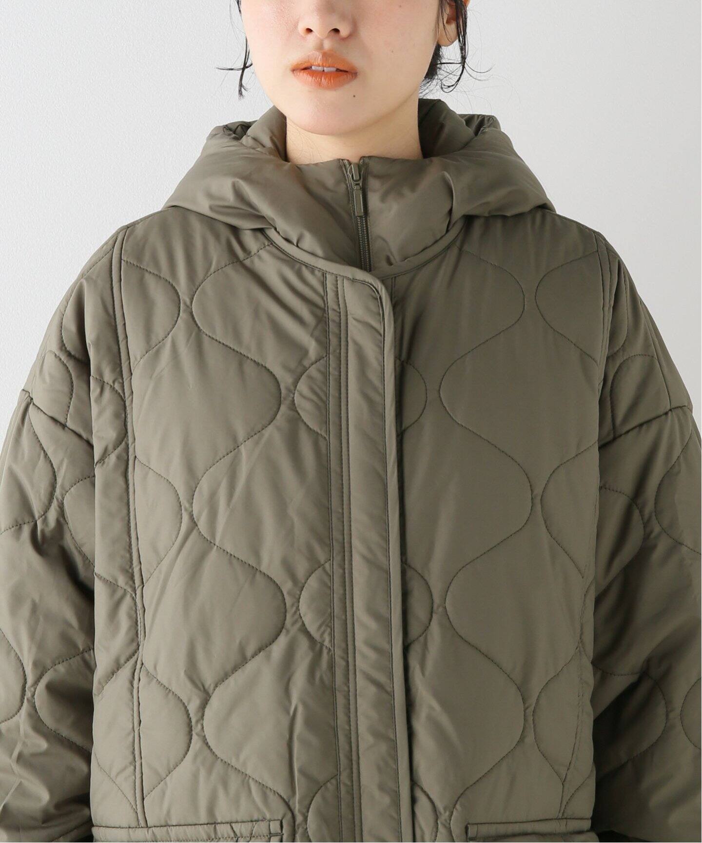 CALUX/キャラクス】QUILTED HOODY ジャケット（その他ブルゾン 