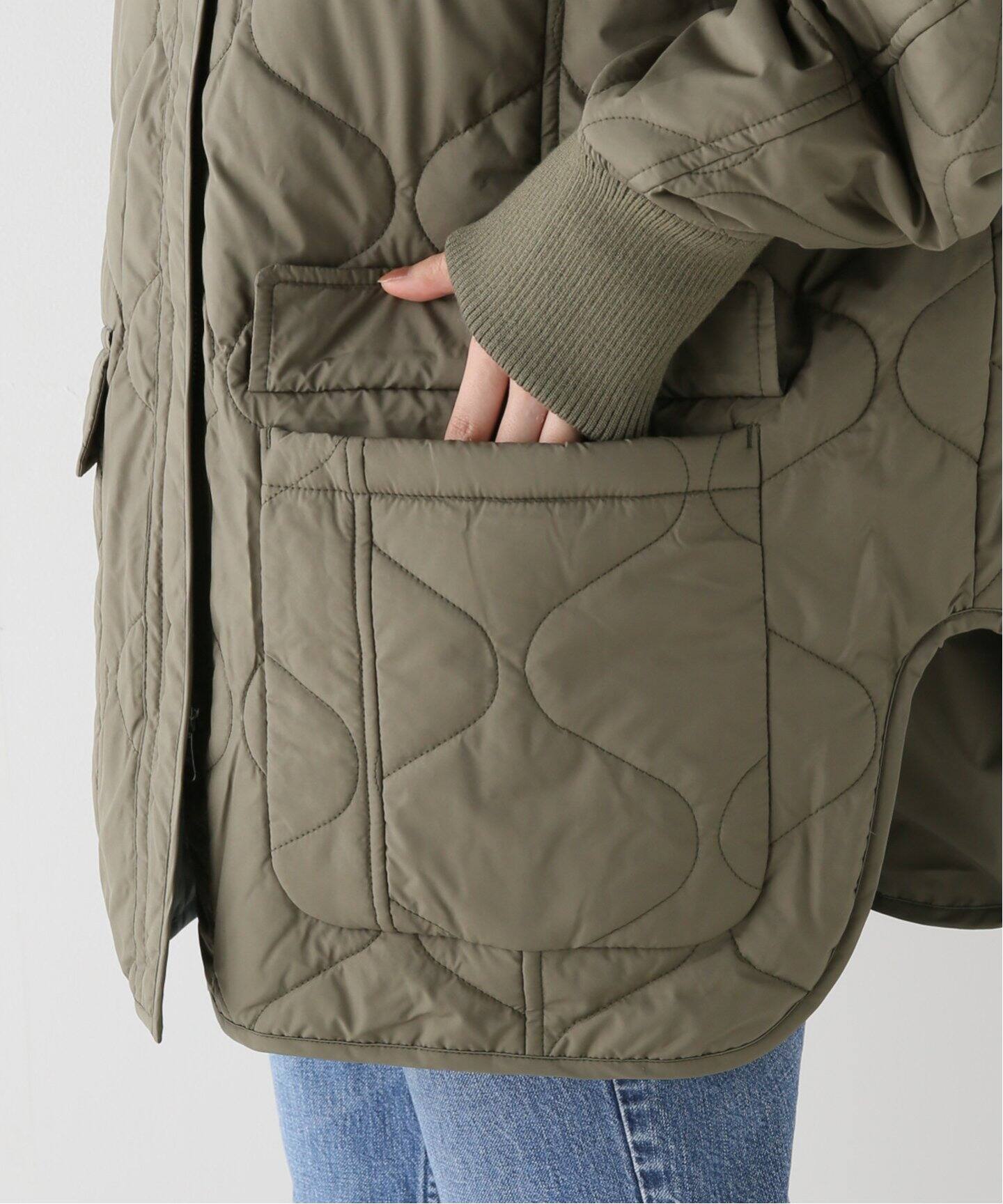 CALUX/キャラクス】QUILTED HOODY ジャケット（その他ブルゾン 