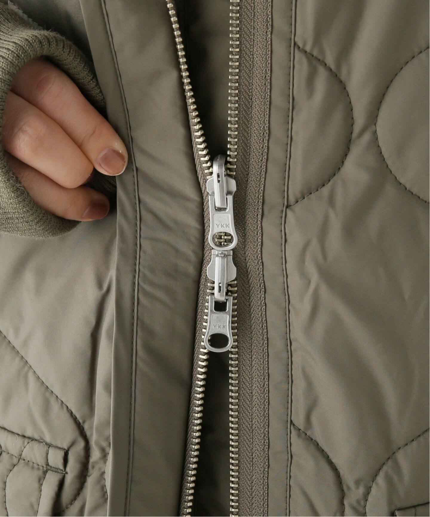 CALUX/キャラクス】QUILTED HOODY ジャケット（その他ブルゾン 
