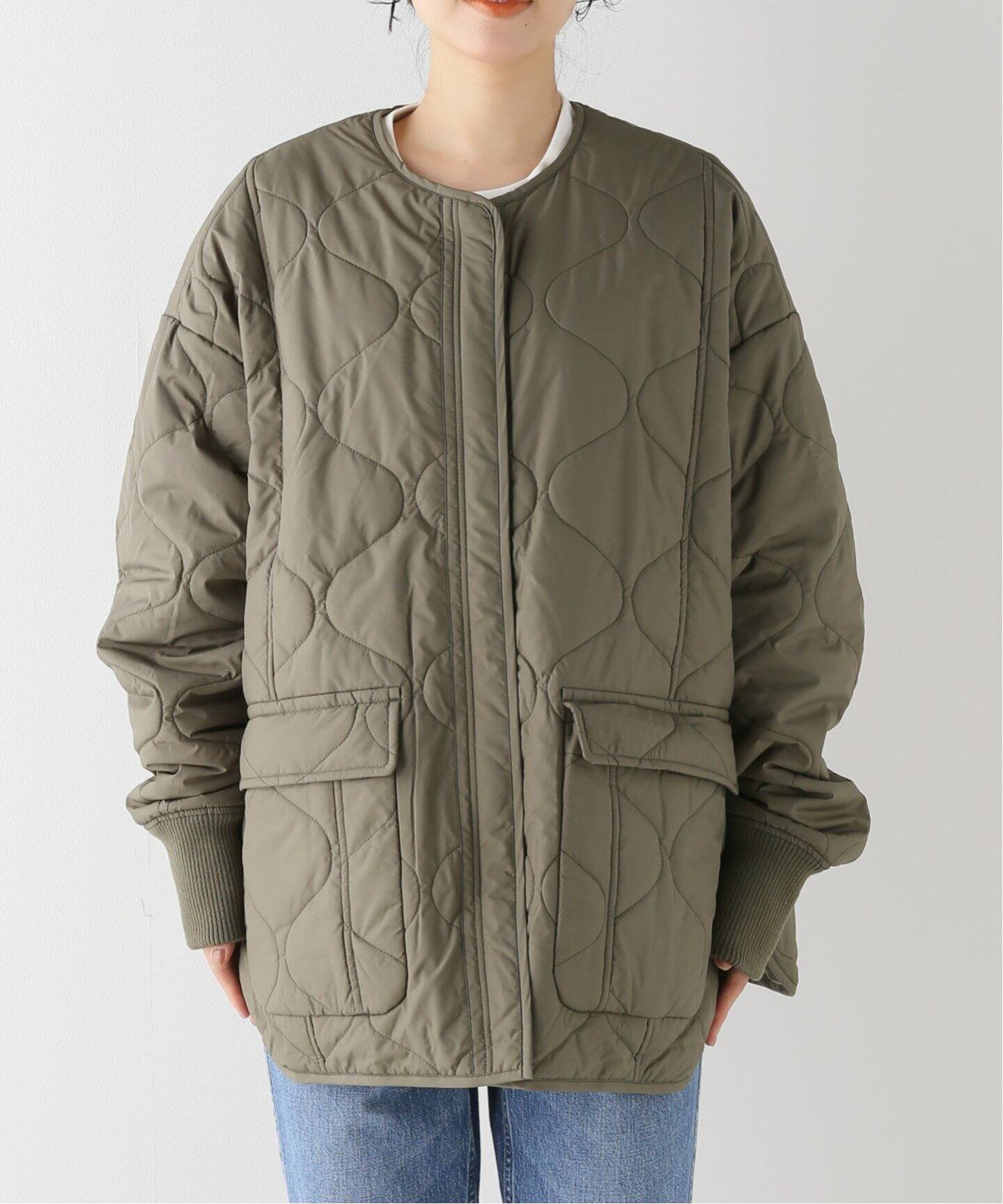 CALUX/キャラクス】QUILTED HOODY ジャケット（その他ブルゾン 