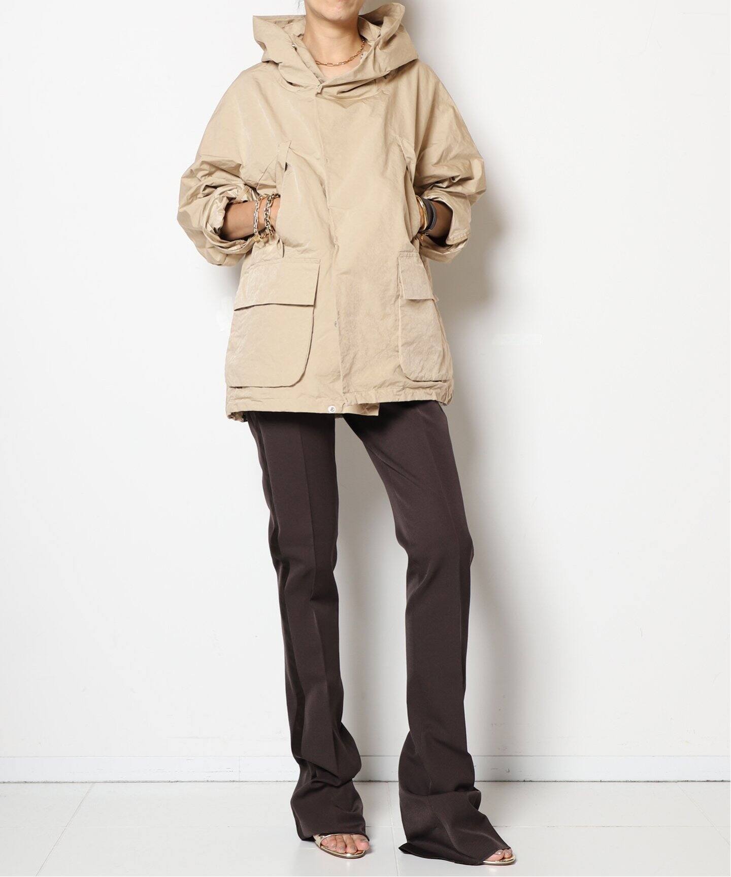 REMI RELIEF/レミレリーフ】フードショート丈 ブルゾン（マウンテン  