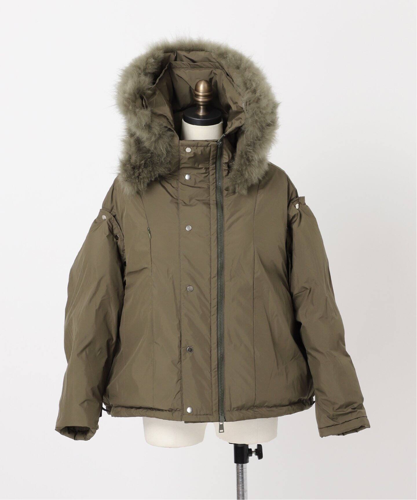 YVES SALOMON/イヴ サロモン】FURツキ ダウン（ダウンジャケット  