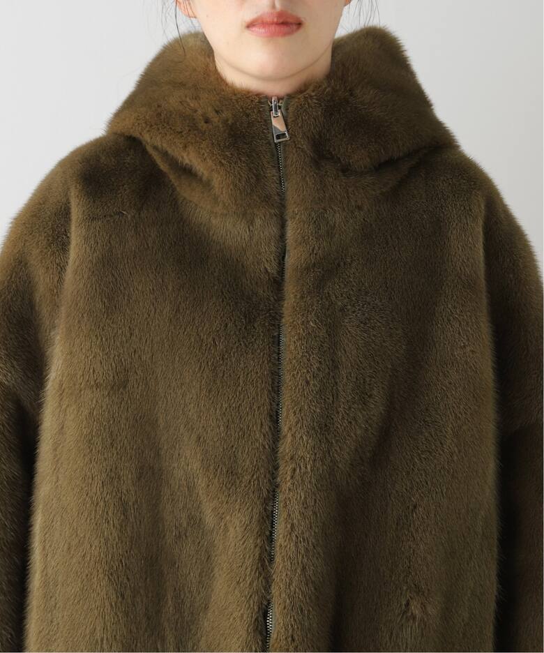 BLANCHA/ブランカ】MINK MILITARY BOMBER ジャケット（その他 