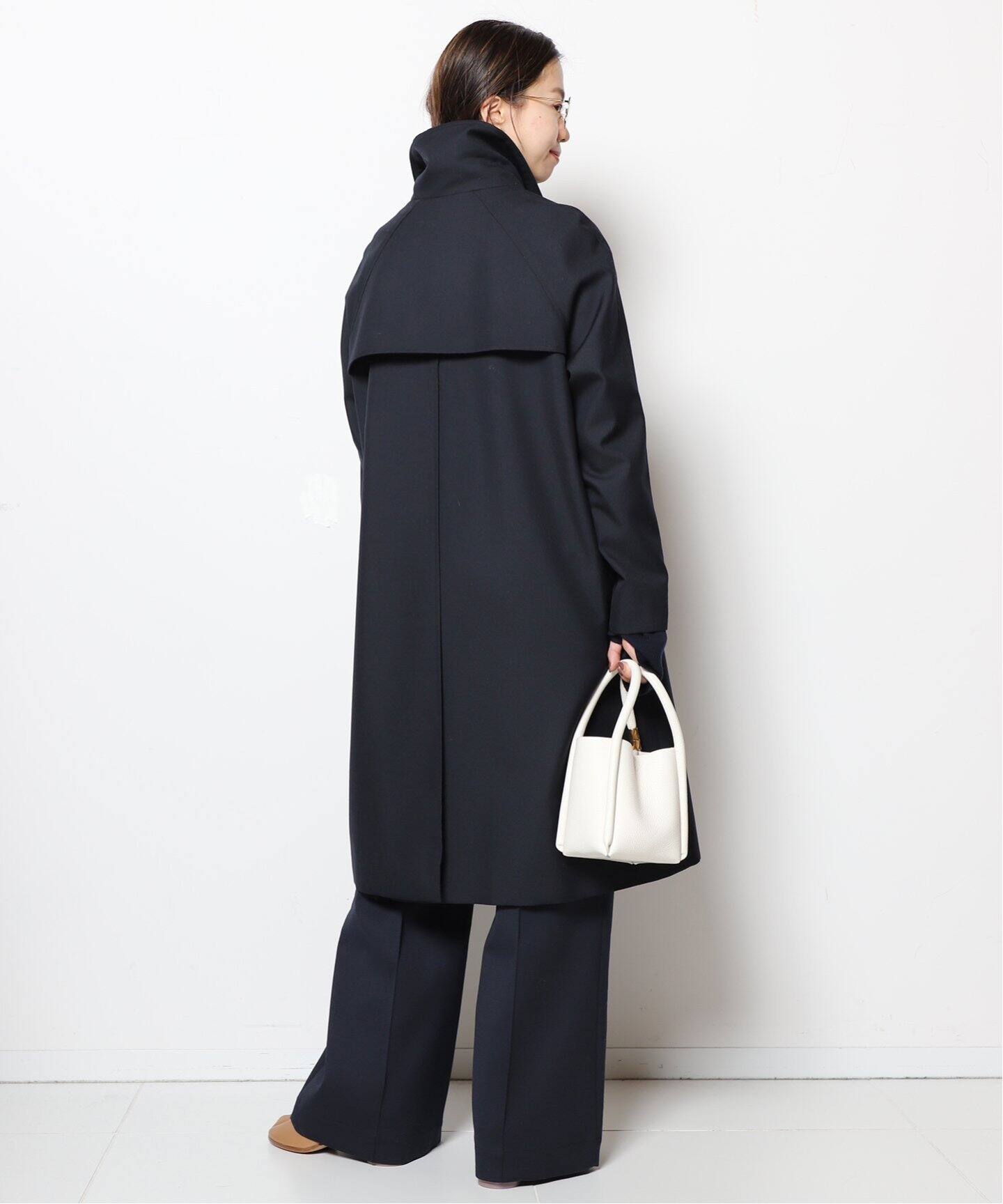 LES PRAIRIES DE PARIS/レ プレリード パリ】SOUTIEN COLLAR コート 
