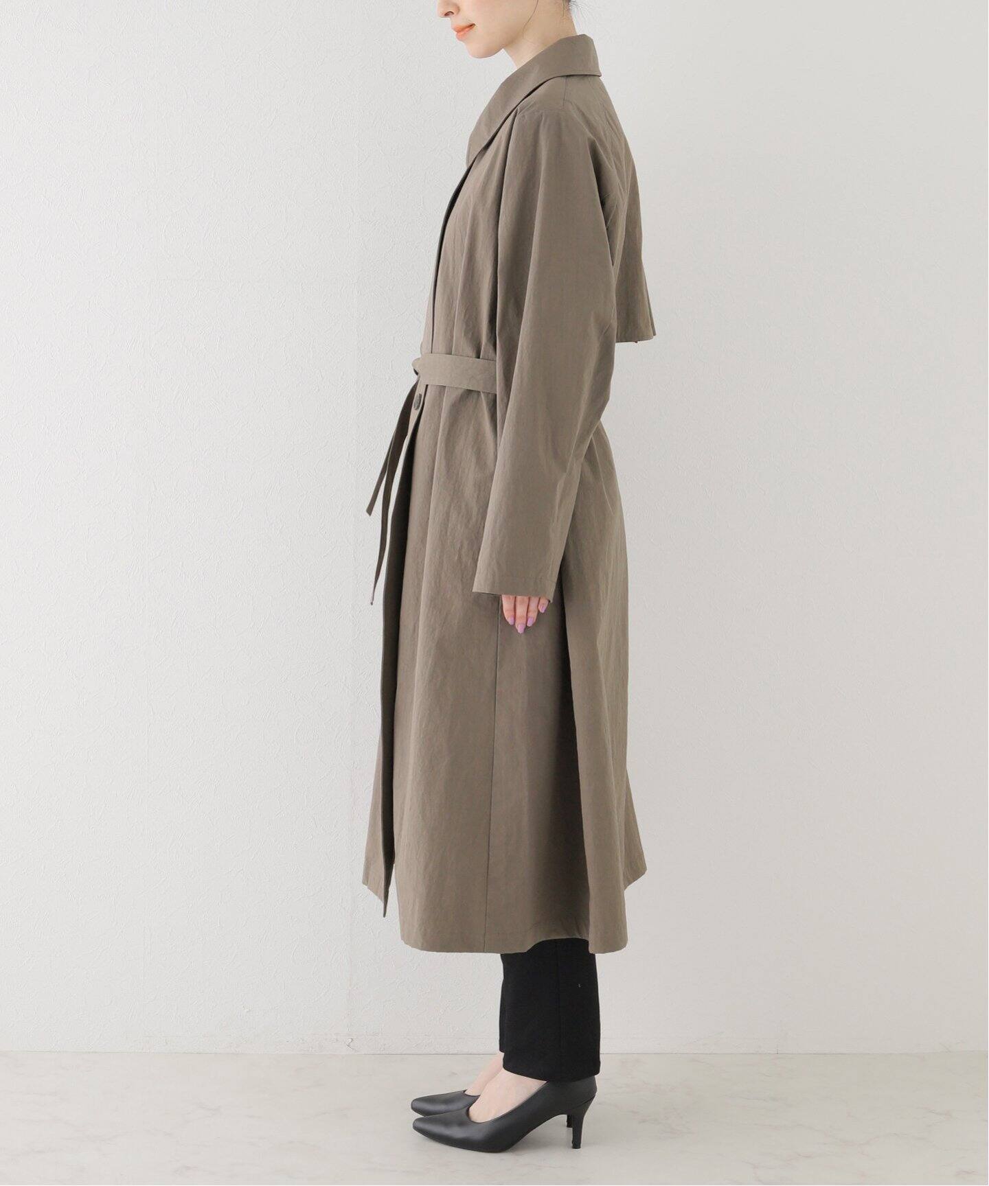 Weathercloth Coat（ステンカラーコート）｜L 