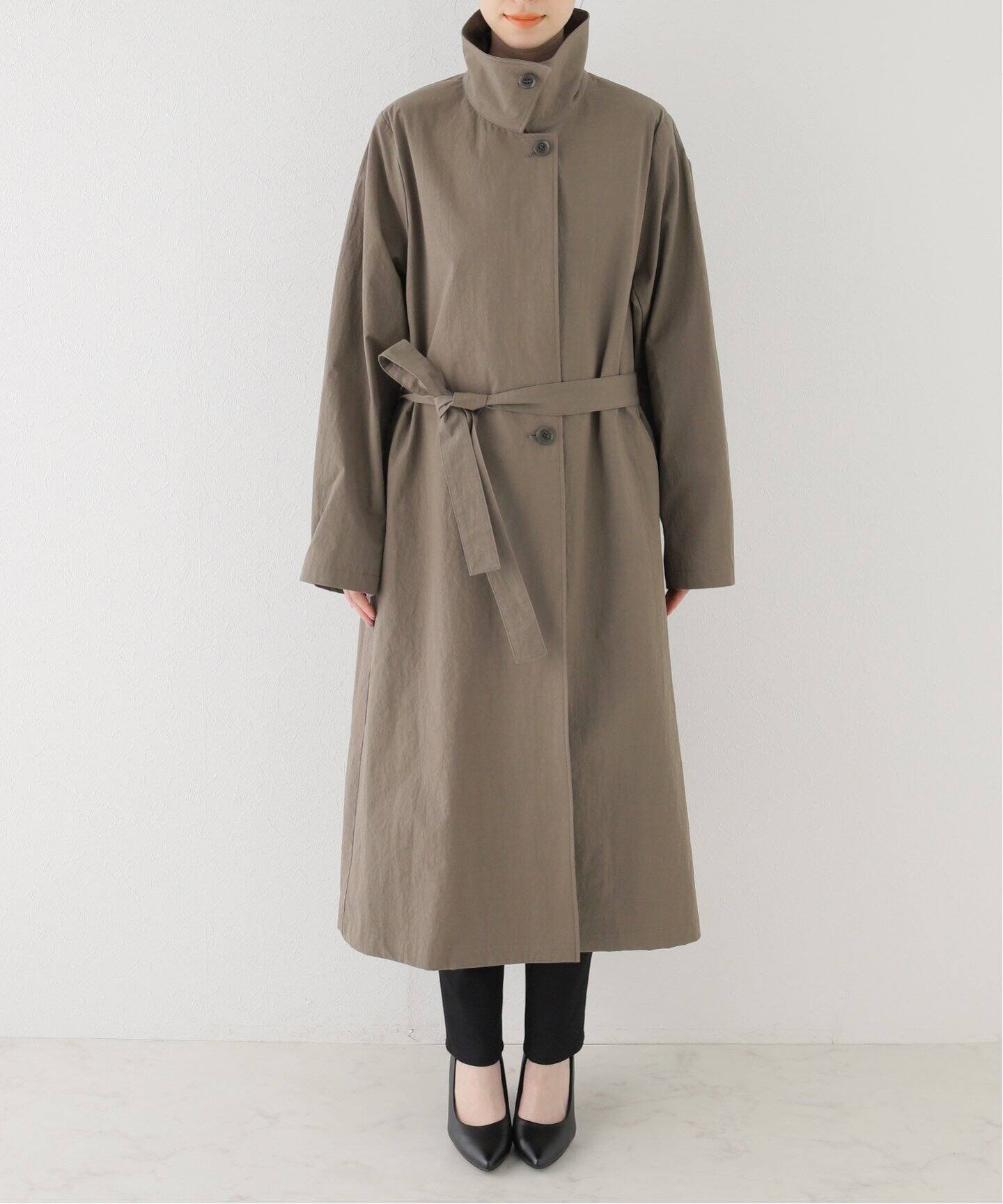Weathercloth Coat（ステンカラーコート）｜L