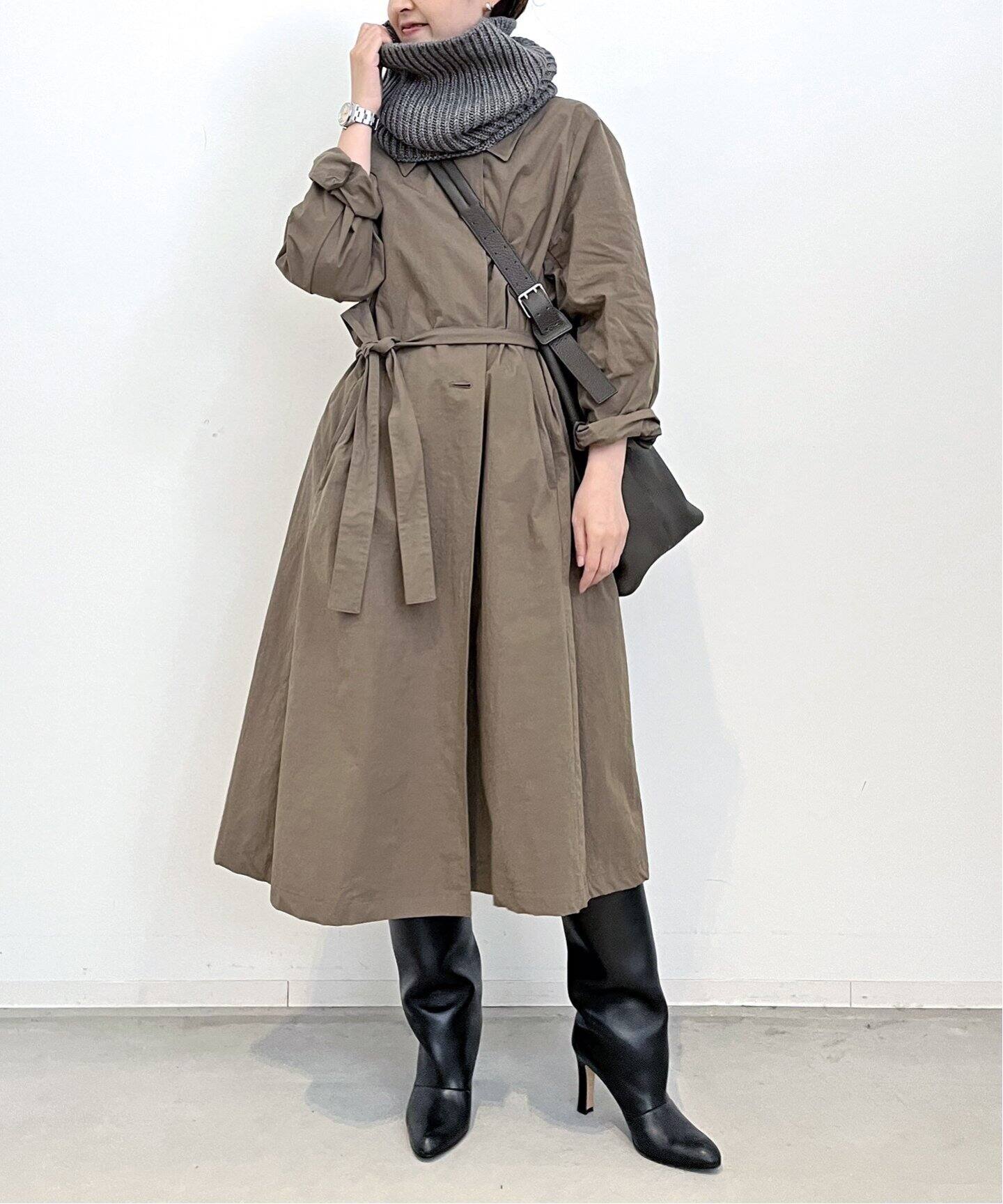 Weathercloth Coat（ステンカラーコート）｜L 