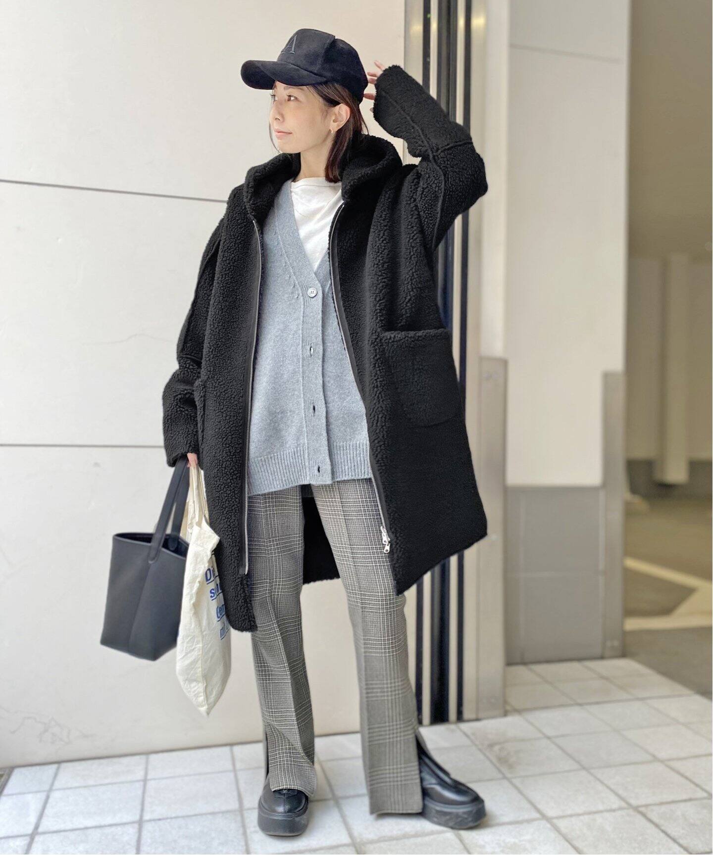 Lou Andrea/ルーアンドレア】Mouton Fake Food coat（その他ブルゾン 