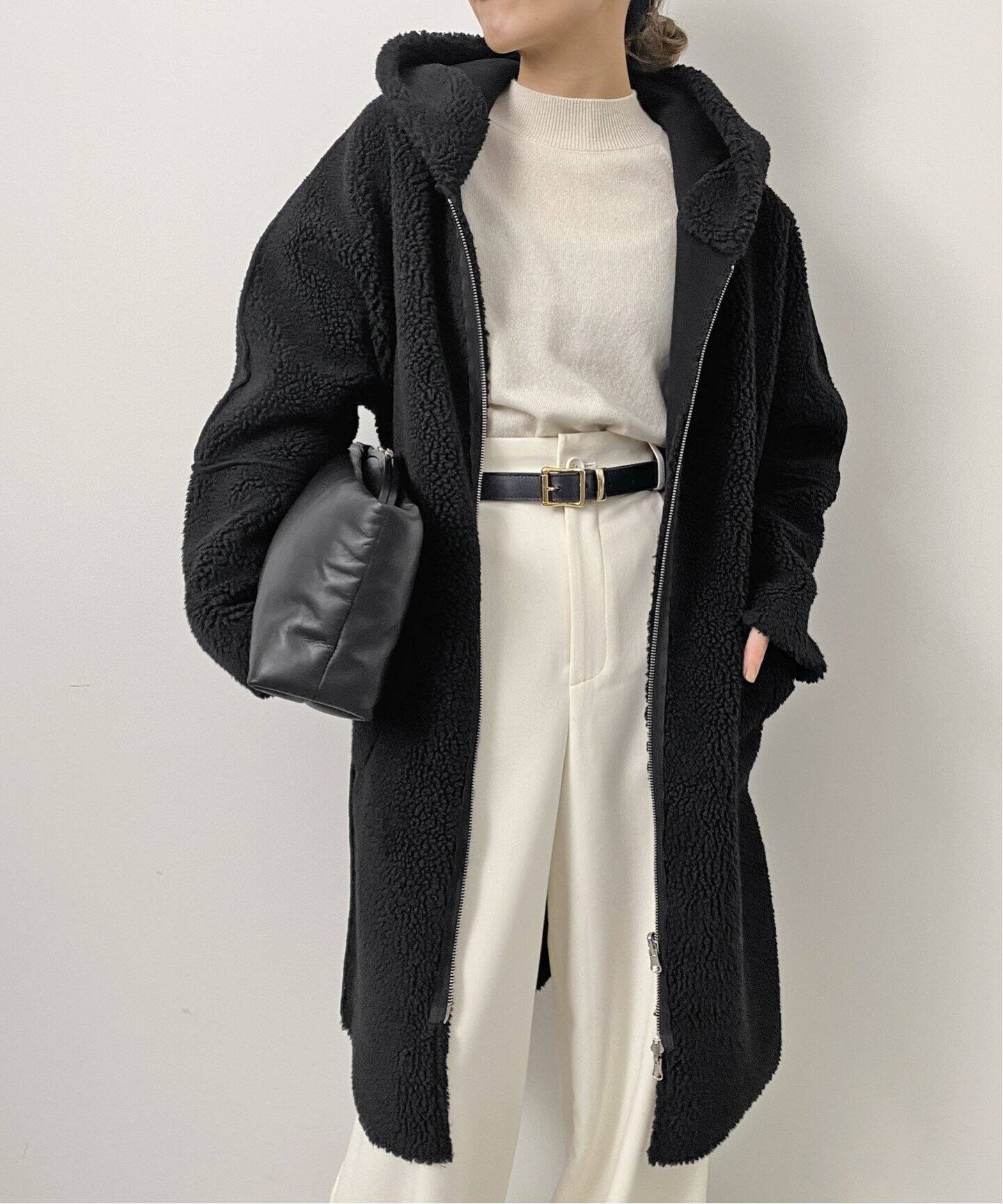 Lou Andrea/ルーアンドレア】Mouton Fake Food coat（その他ブルゾン  