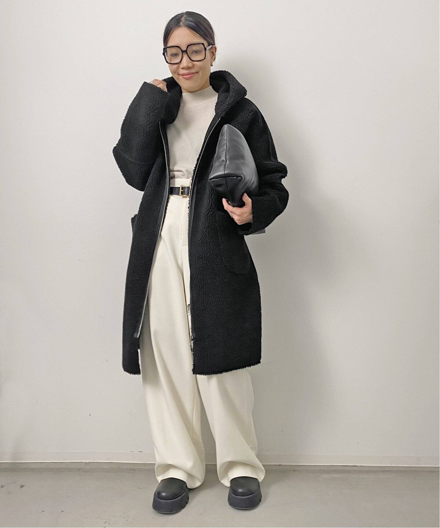 Lou Andrea/ルーアンドレア】Mouton Fake Food coat（その他ブルゾン  