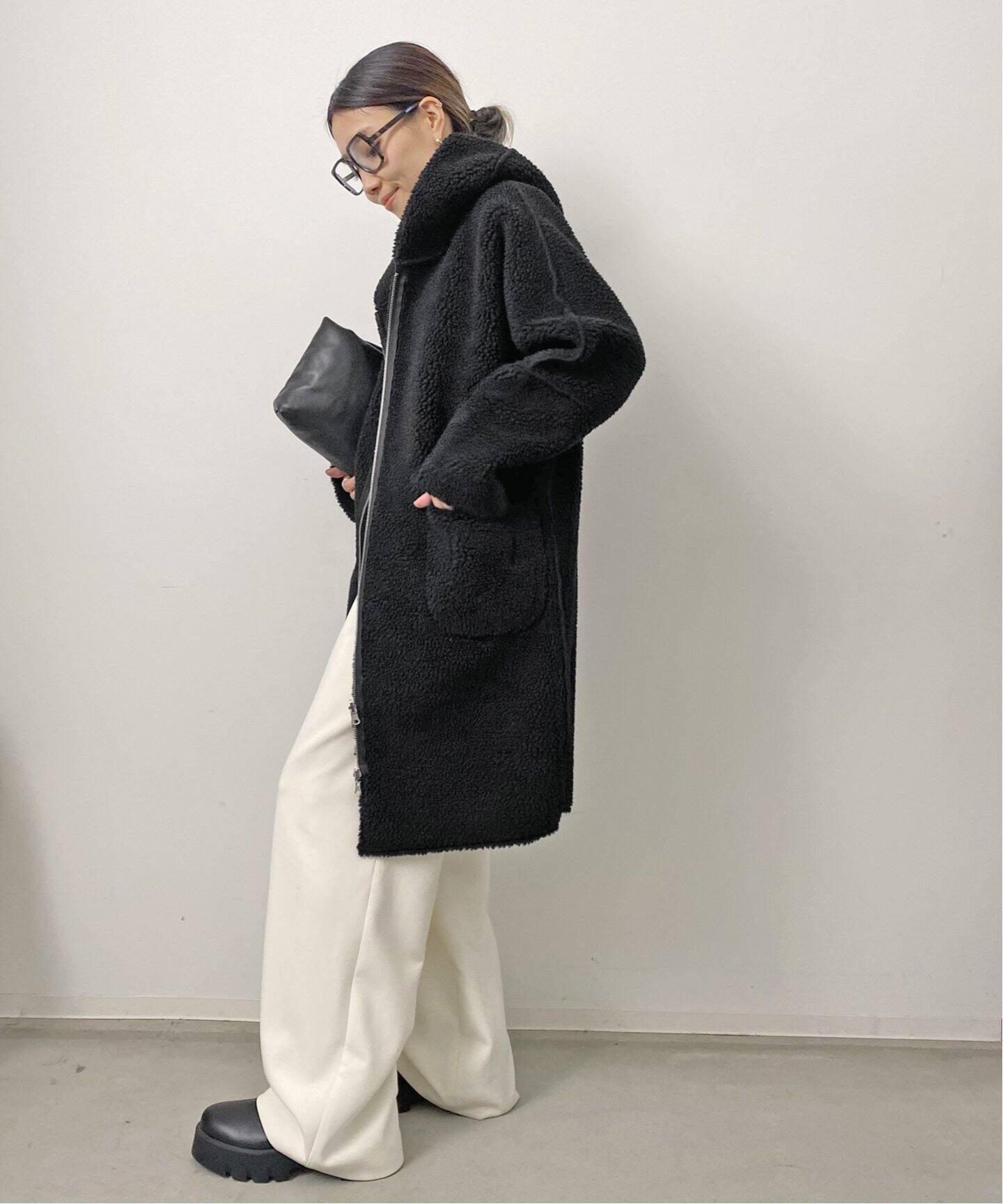 Lou Andrea/ルーアンドレア】Mouton Fake Food coat（その他ブルゾン  