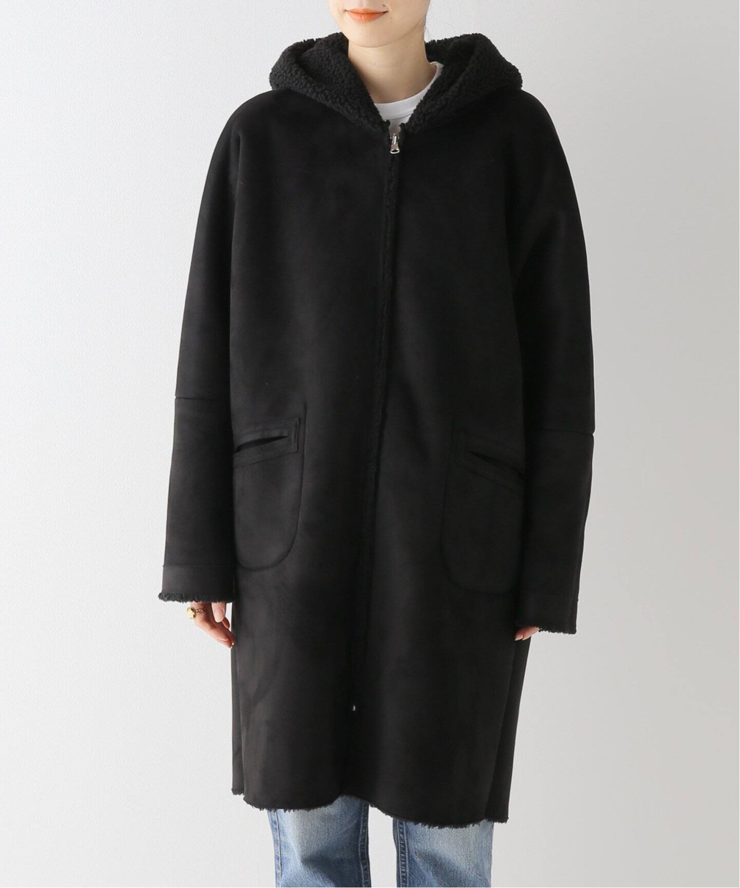 Lou Andrea/ルーアンドレア】Mouton Fake Food coat（その他ブルゾン  