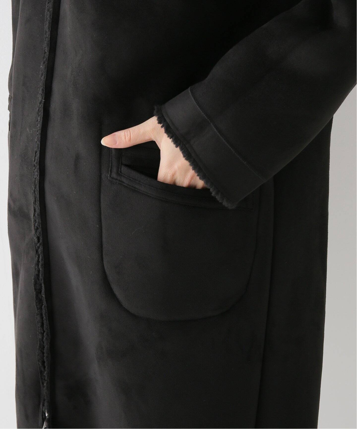 Lou Andrea/ルーアンドレア】Mouton Fake Food coat（その他ブルゾン 